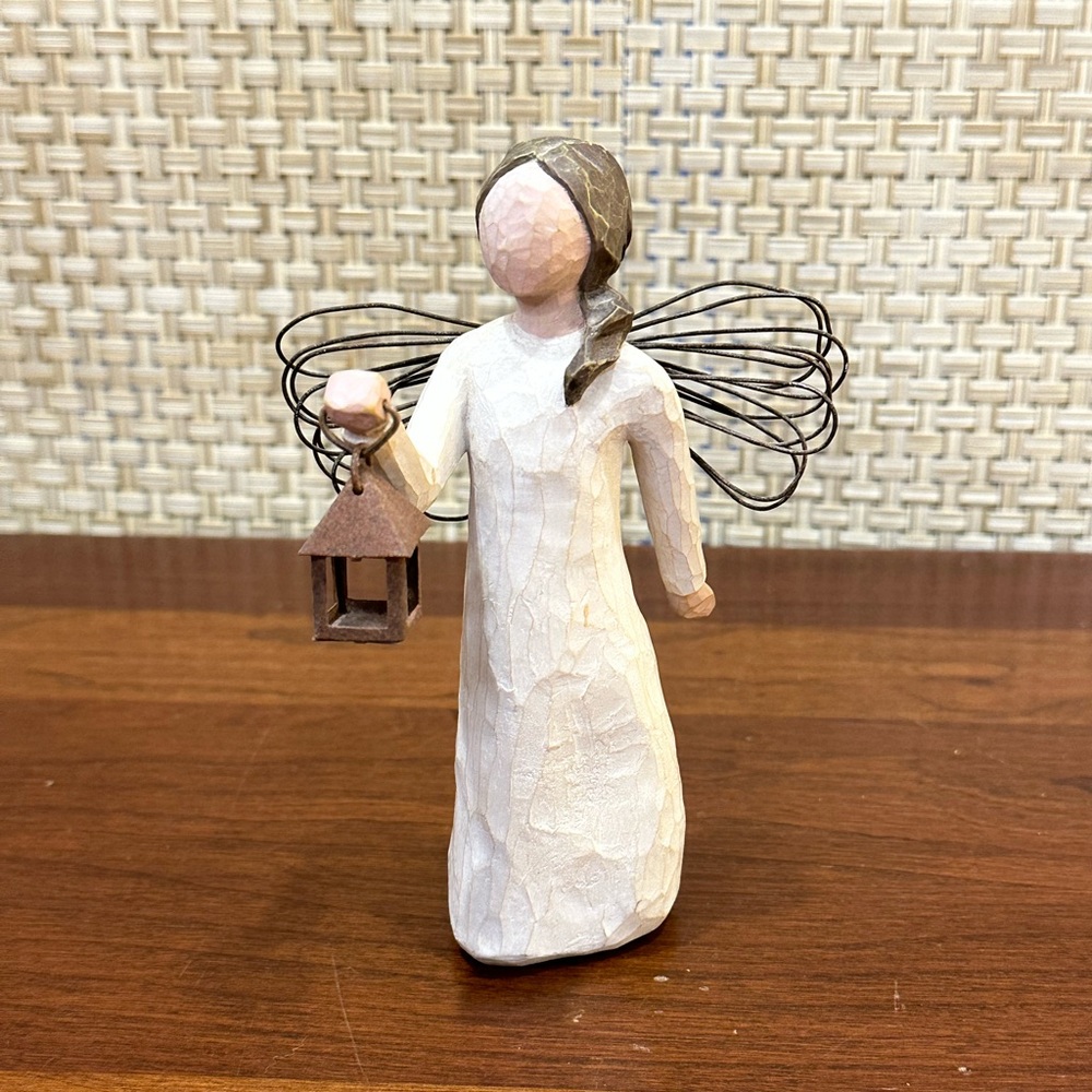 🌟HP🌟VTG 2000 Willow Tree Angel of Hope with Lantern Figurine Susan Lordi